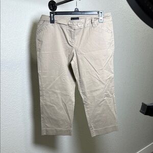 The Limited Tan Drew Fit Pants